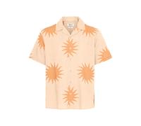 Leinenhemd SOLID "Leinenhemd SDPARGAV", Herren, Gr. XL, N-Gr, orange (apricot ice), Obermaterial: 58% Leinen LI. 42% Viskose CV., Hemden (50969152-XL) apricot ice