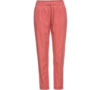 Leinenhose BONPRIX "Leinenhose", Damen, Gr. 36, N-Gr, rosa (rhabarber), Obermaterial: 55% Leinen, 45% Baumwolle, regular fit, Hosen Leinenhose, aus Leinen und Baumwolle, Regular Fit, mit elastischem G