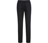 Leinenhose BONPRIX "Leinenhose", Damen, Gr. 44, N-Gr, schwarz, Obermaterial: 55% Leinen, 45% Baumwolle, regular fit, Hosen Leinenhose, aus Leinen und Baumwolle, Regular Fit, mit elastischem Gummibund