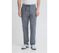 Leinenhose BLEND "BHABAN LIN PANTS PP NOOS", Herren, Gr. S, N-Gr, grau (salute), Web, Obermaterial: 70% Baumwolle, 30% Leinen, Leinenoptik, unifarben, relaxed fit lang, Hosen, sommerlich, mit hohem Ba