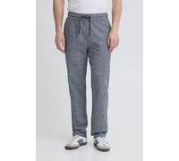 Leinenhose BLEND "BHAban Linen Mix", Herren, Gr. L, US-Größen, salute, 70% Baumwolle, 30% Leinen, meliert, Basic, weit normal, Hosen, Gemütliche Leinenmix-Hose mit elastischem Bund und Kordel (9436314