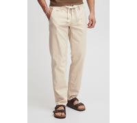 Blend Lian Herren Leinenhose Sommerhose Lange Stoffhose In Leinen-Optik aus Loose Fit, Größe:M, Farbe:Chalk Stone (70032)
