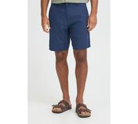 Leinenhose BLEND "BHLikat", Herren, Gr. L, US-Größen, marineblaus, 55% Leinen, 45% Viskose, unifarben, normal normal, Hosen, Basic Chino Shorts mit Taschen (83914117-L) marineblaus