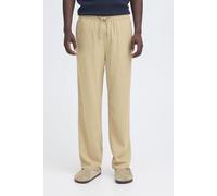 Leinenhose BLEND "BHMALVIN LINEN EASY P", Herren, Gr. S, Länge 32, cornstalk, Web, Obermaterial: 58% Leinen, 42% Viskose, unifarben, loose fit knöchellang, Hosen (57566017-S) cornstalk