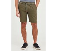 Leinenhose BLEND "BHMennok", Herren, Gr. M, US-Größen, grün (dusty olive), 55% Leinen, 45% Baumwolle, unifarben, regular fit lang, Hosen, Leinenmix-Shorts mit Stoff Gürtel (60329033-M) dusty olive