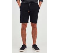 Leinenhose BLEND "BHMennok", Herren, Gr. S, US-Größen, schwarz, 55% Leinen, 45% Baumwolle, unifarben, regular fit lang, Hosen, Leinen Shorts mit Stoff Gürtel (46418331-S) schwarz