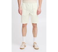 Leinenhose BLEND "BHVolk", Herren, Gr. 3XL, US-Größen, snow weiß, 55% Leinen, 45% Baumwolle, unifarben, normal kurz, Hosen, Casual Shorts aus Leinenmix (82620126-XXXL) snow weiß