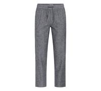 Leinenhose BLEND "BHABAN LIN PANTS PP NOOS", Herren, Gr. XXL, N-Gr, schwarz beauty, Web, Obermaterial: 70% Baumwolle, 30% Leinen, Leinenoptik, unifarben, relaxed fit lang, Hosen, sommerlich, mit hohem