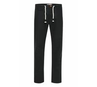 Blend Lian Herren Leinenhose Sommerhose Lange Stoffhose In Leinen-Optik aus Loose Fit, Größe:L, Farbe:Black (70155)