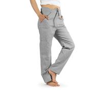 Leinenhose ESSENTIAL von SCHAZAD grau M