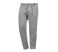 Indicode IDIves Herren Leinenhose Sommerhose Lange Stoffhose mit Kordel Gürtelschlaufen Leinenmix Eingrifftaschen Regular fit, Größe:M, Farbe:Light Grey (901)