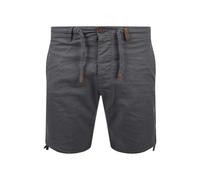 Leinenhose INDICODE "Leinenhose IDMoses", Herren, Gr. XXL, N-Gr, grau (iron), Obermaterial: 55% Leinen LI. 45% Baumwolle CO., regular fit kurz, Hosen (26605801-XXL) iron