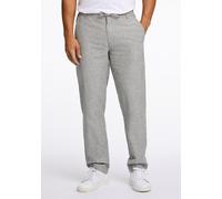 Leinenhose LINDBERGH "Leinenhose Relaxed Fit", Herren, Gr. S, grau (lt army), Obermaterial: 55% Leinen, 45% Baumwolle, meliert, relaxed fit, Hosen (38969323-S) lt army