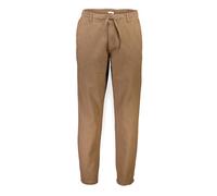 Leinenhose LINDBERGH "Lindbergh Leinenhose", Herren, Gr. XS, braun, Obermaterial: 55% Leinen, 45% Baumwolle, relaxed fit, Hosen (95478110-XS) braun