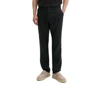 Leinenhose MARC O'POLO "Osby jogger pleats", Herren, Gr. 32, Länge 32, schwarz, Web, Obermaterial: 100% Leinen, normal, Hosen (65823016-32) schwarz