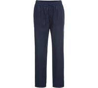 Leinenhose mit Elastik-Bündchen 40