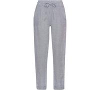 Leinenhose mit Elastik-Bündchen 54