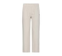 Leinenhose OXMO "Leinenhose OXAlfa", Damen, Gr. 38, N-Gr, grau (cement), Obermaterial: 55% Leinen LI. 45% Viskose CV., Hosen (53070055-38) cement