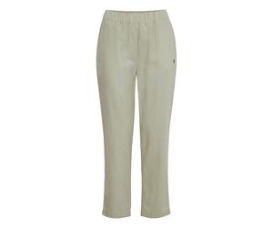 Leinenhose OXMO "Leinenhose OXAlfa", Damen, Gr. 40, N-Gr, grün (seagrass), Obermaterial: 55% Leinen LI. 45% Viskose CV., Hosen (98403313-40) seagrass