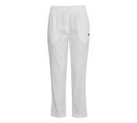 Leinenhose OXMO "Leinenhose OXAlfa", Damen, Gr. 40, N-Gr, weiß (sanftes weiß), Obermaterial: 55% Leinen LI. 45% Viskose CV., Hosen (52849250-40) sanftes weiß
