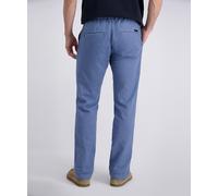 Leinenhose PIERRE CARDIN "Chino Clemont Leinen Mix", Herren, Gr. 36, Länge 34, blau (blau heaven), Web, Obermaterial: 55% Leinen, 45% Baumwolle, unifarben, regular fit lang, Hosen, mit elastischem Bun
