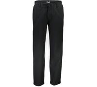 Leinenhose LINDBERGH "Lindbergh Leinenhose", Herren, Gr. S, schwarz, Obermaterial: 55% Leinen, 45% Baumwolle, relaxed fit, Hosen (45398128-S) schwarz