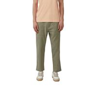 Leinenhose S.OLIVER, Herren, Gr. 31, Länge 32, grün, Obermaterial: 60% Baumwolle, 40% Leinen, unifarben, regular fit knöchellang, Hosen Leinenhose, mit Leinenanteil (72059503-31)