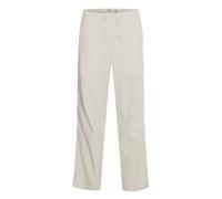 Leinenhose SOLID "Leinenhose SDALANN ALLAN ELASTICATED", Herren, Gr. L, N-Gr, beige (oatmeal), Obermaterial: 58% Leinen LI. 42% Viskose CV., Hosen (71703404-L) oatmeal
