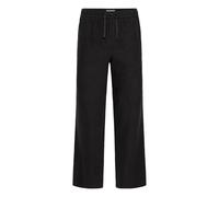 Leinenhose SOLID "Leinenhose SDALANN ALLAN ELASTICATED", Herren, Gr. XL, N-Gr, schwarz (true schwarz), Obermaterial: 58% Leinen LI. 42% Viskose CV., Hosen (36447600-XL) true schwarz