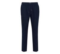 Leinenhose SOLID "Leinenhose SDTaiz", Herren, Gr. M, N-Gr, blau (insignia blau), Obermaterial: 58% Leinen LI. 42% Viskose CV., Hosen (73553937-M) insignia blau