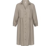 Leinenkleid mit 3/4-Ärmeln "Almu" Dusty Olive XL
