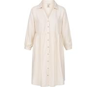 Leinenkleid mit 3/4-Ärmeln "Almu" Ecru L