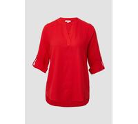 s.Oliver Leinenmix-Bluse mit Turn-up rot 42