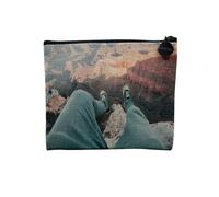 Leinentasche - Bilder Canyon Arizona USA Grand Canyon Antelope Bryce - Kosmetiktasche aus Leinen in Leinenoptik - Kulturbeutel - Geldbörse, Abenteuer, 15 x 10 cm, Kosmetiktasche