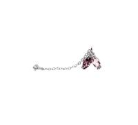 LEIS Ohrhänger 925/- Sterling Silber Zirkonia bunt 4cm Damen