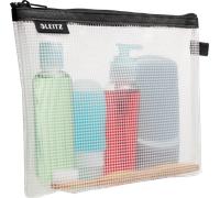 LEITZ 40140095 - Traveller Zip-Kosmetikbeutel WOW schwarz LEITZ