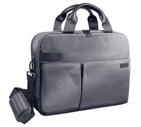 Leitz, Business Laptop-Tasche für 13.3 Zoll Laptop oder Ultrabook, Smart Traveller, Complete, Silber, 60390084