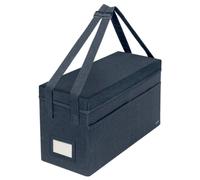 Leitz Arbeitstasche mit Deckel, Faltbare 16 Zoll Laptoptasche, Organizer mit 3 Fächern, Bürotasche für Damen und Herren, Notebook-Tasche für Schule und Home Office, Verstellbare Griffe, Grau, 67230089