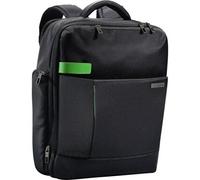 Leitz Notebookrucksack Complete Smart Traveller 29 x 38 x 9,6 cm (B x H x T) Reißverschluss 17 Fächern, Seitentasche für Trinkflasche, Schnellzugrifffach, Handyfach, Reinigungstuch, Schlüsselhalter, s