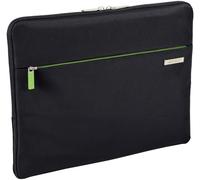 LEITZ Power-Schutzhülle für Laptops bis 15,6 Zoll schwarz0x6cm Polyester schwarz Packung mit 8 Stück - 62240095