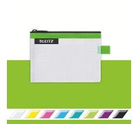 Leitz Zip-Beutel WOW Traveller S A6 wasserabweisend durchsichtig 10 x Grün