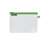 Leitz Traveller Zip-Beutel WOW, wasserabweisend, durchsichtig, Größe M (24 x 17 cm), Grün