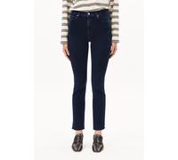 LEJAANI HIGH WAIST SLIM JEANS | Bio-Baumwoll Mix X-Stretch - blau (34-32)