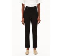 ARMEDANGELS Damen Slim Jeans Bio-Baumwoll Mix X-Stretch LEJAANI Slim Fit Rinse Black 27/30