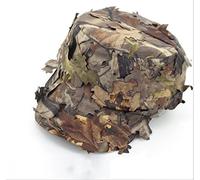 Lejie 3D Ghillie Hats Outdoor Camouflage Sonnencreme Jagd Angeln Cap Breitkrempigen Camouflage Hut Baseballmütze