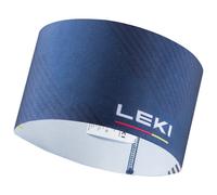 Leki - XC Headband - Stirnband, Gr. One Size, blau (DarkDenim/White/Grey)