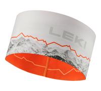 Leki - XC Headband - Stirnband, Gr. One Size, grau (White/Orange)
