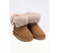 Lelli Kelly Leder-Winterboots "Zoey" in Hellbraun - Größe 27 | Kinderstiefel