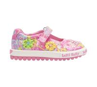Lelli Kelly Mädchen Eloise Dolly Canvas Schuhe Pailletten Blumen LK4911, Fuchsia, 32 EU