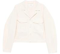 Lemaire - Lemaire Trucker Jacket Snowy Off White - Größe 46 - weiß